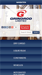 Mobile Screenshot of grindrod.co.za